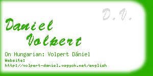 daniel volpert business card